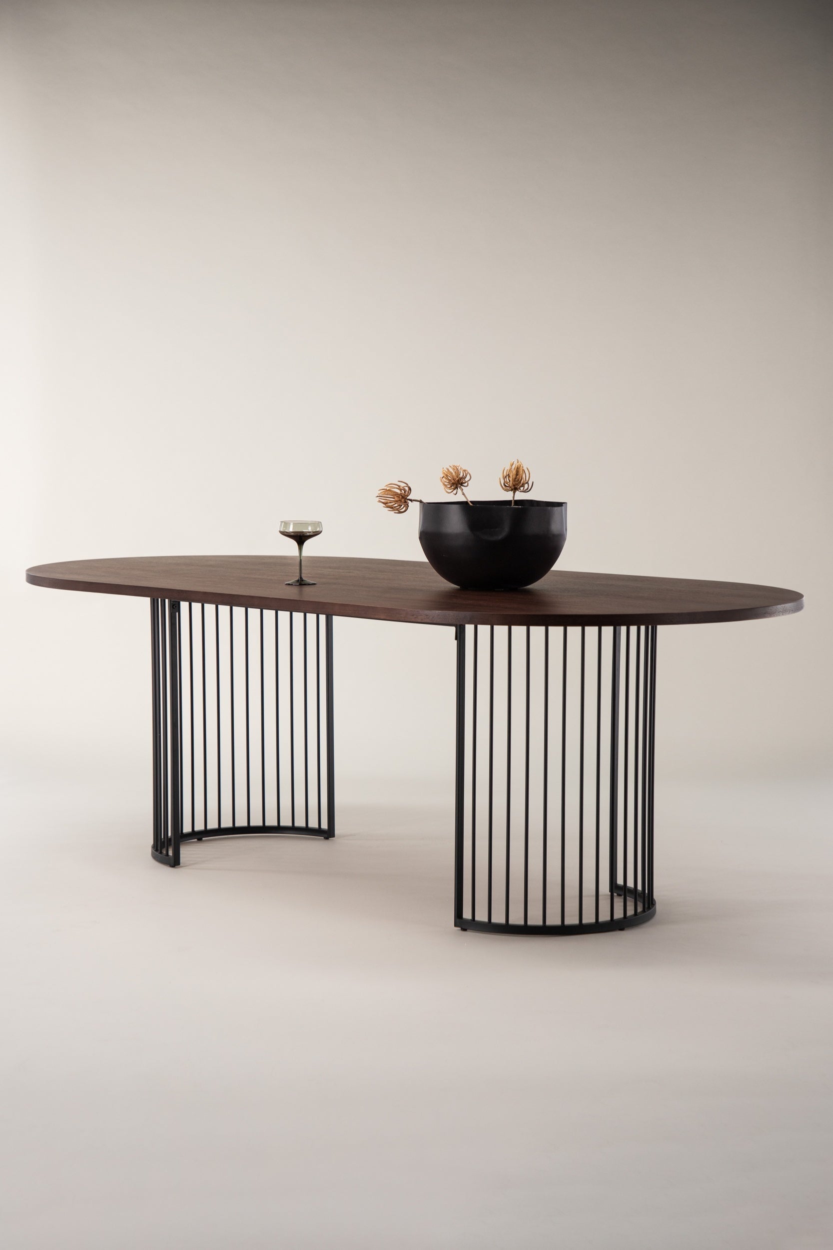 Galds Pesti 75/220/11 cm rieksts - N1 Home