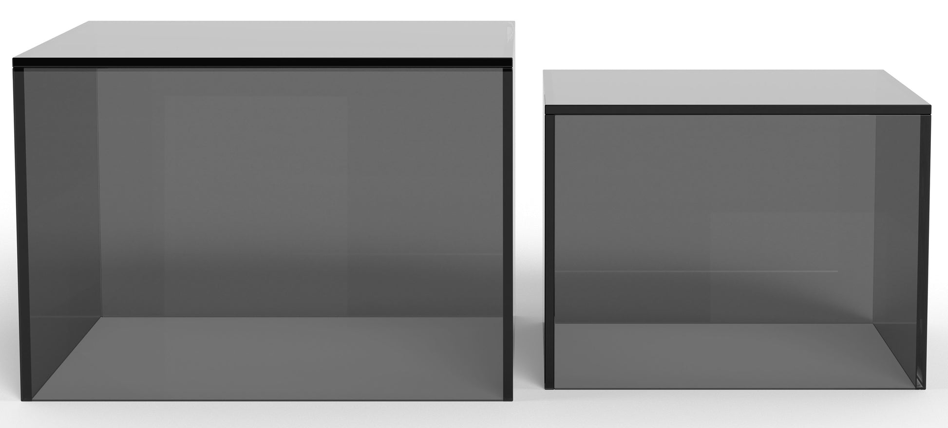 Kafijas galds Glopi 50/50/35 cm pelēks - N1 Home