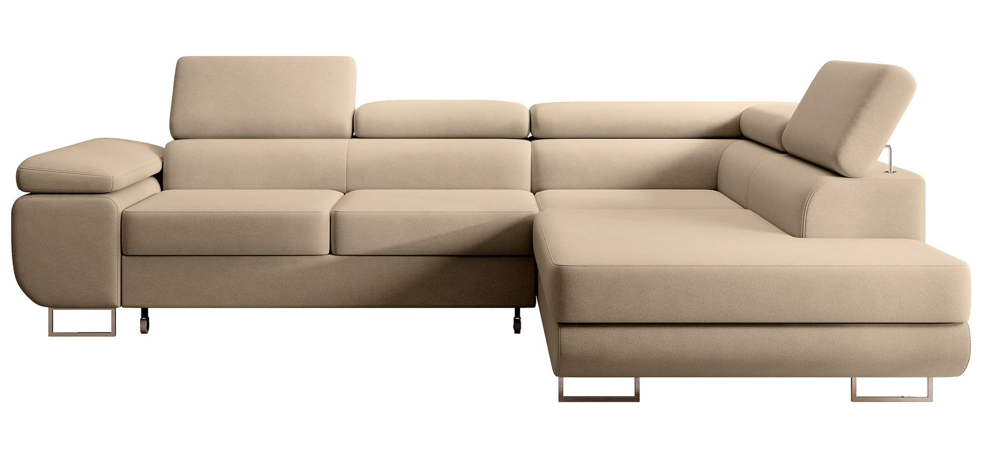 Dīvāns Steva 90/275/203 cm Castel 15 - N1 Home