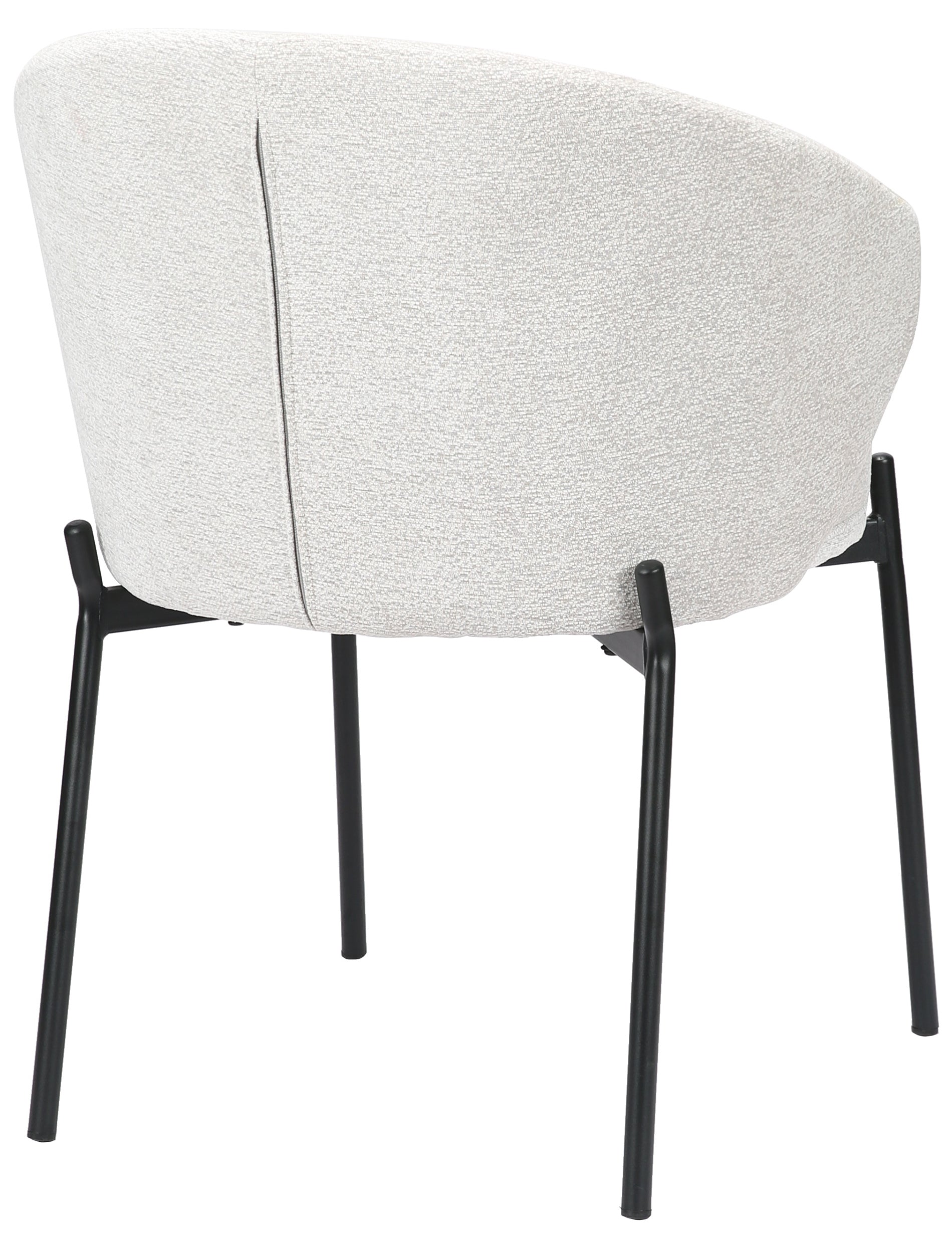 Krēsls Atisy 76.5/56/46 cm gaiši pelēks - N1 Home