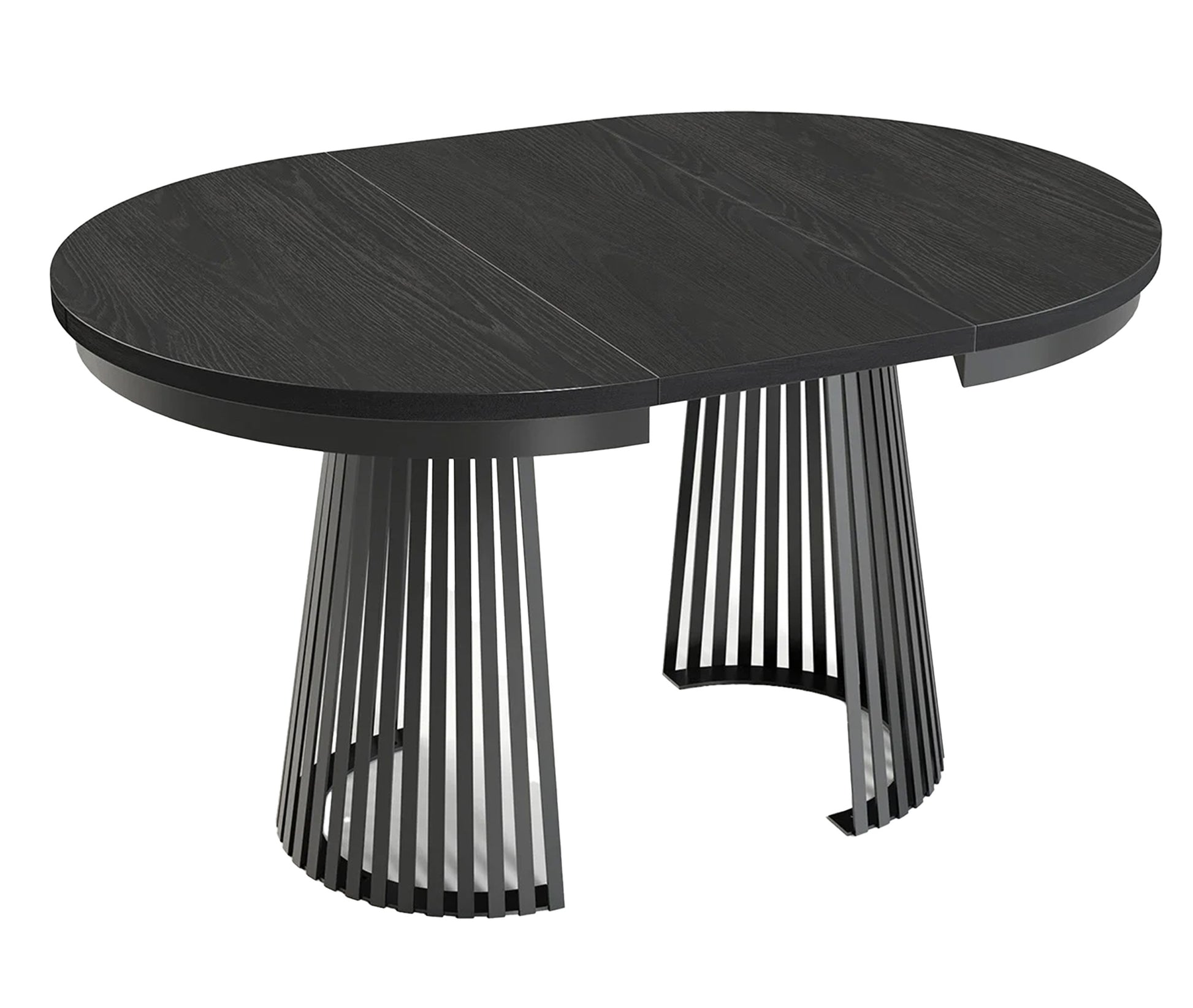 Galds Garid 76/100-180/100 cm melns - N1 Home