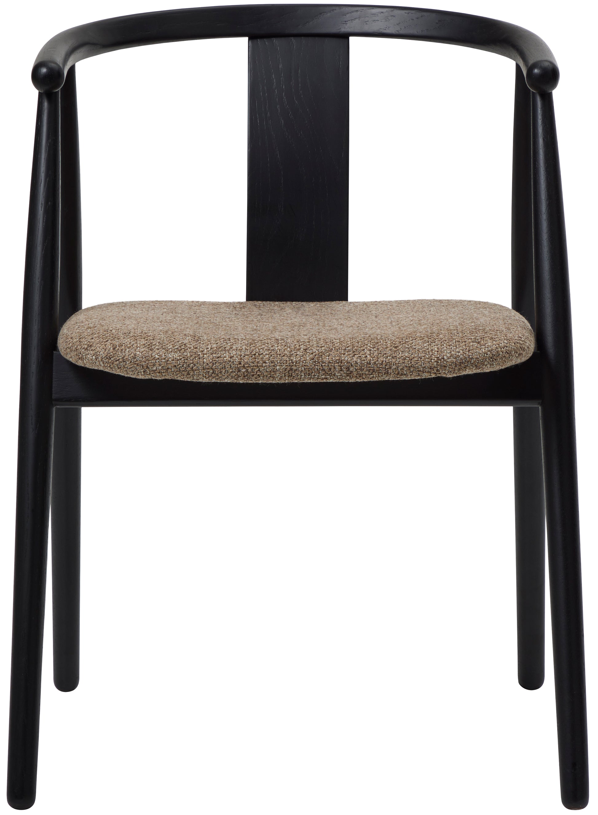 Krēsls Dabise 76/59/52 cm melns/brūns - N1 Home