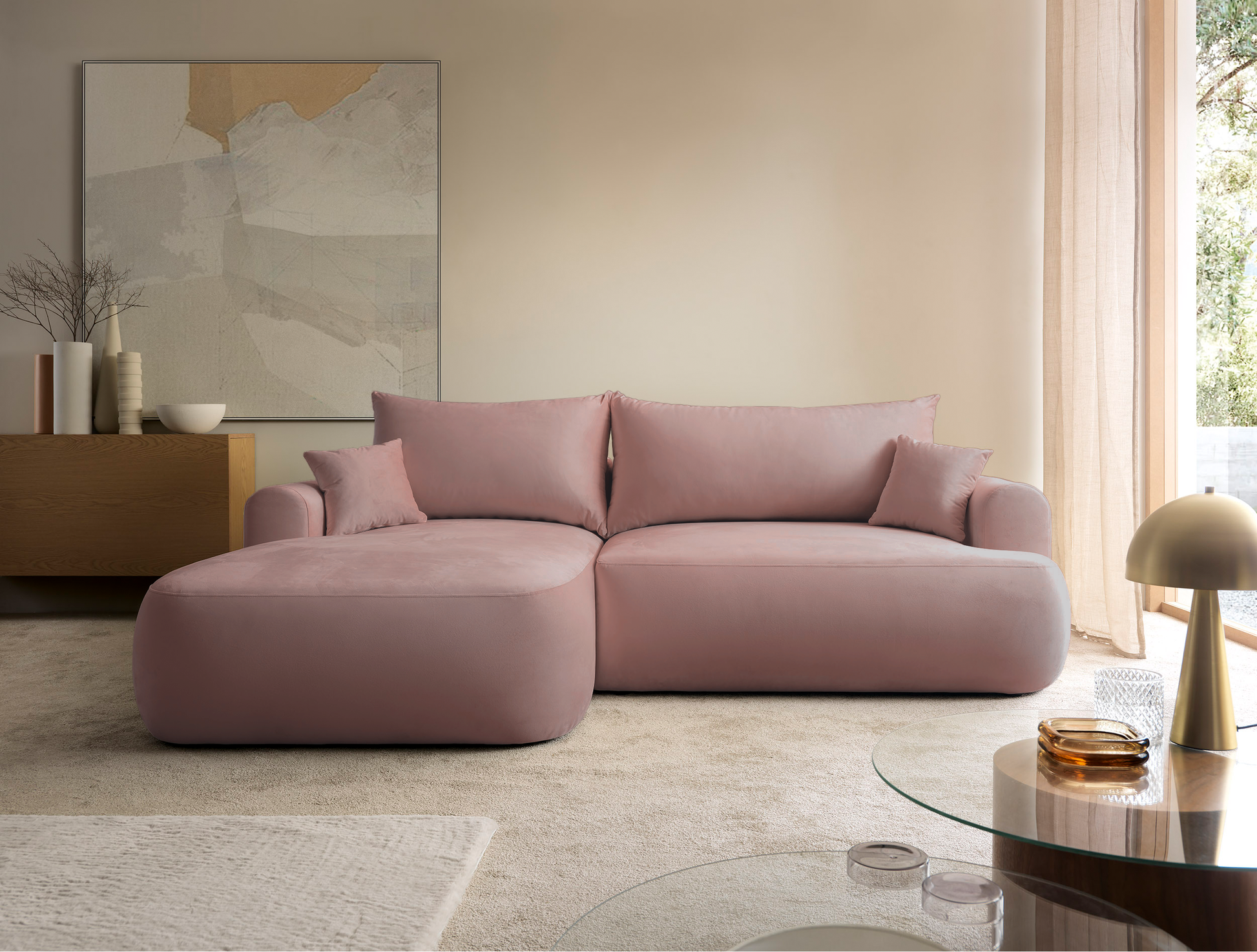 Dīvāns Ovors 260/93/165 cm Piano 22 - N1 Home