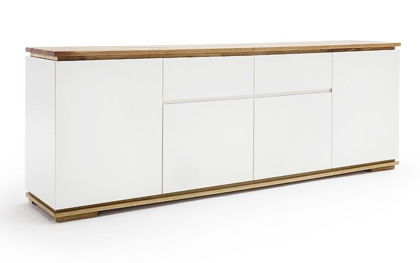 Kumode Brido 182/81/40 cm balts