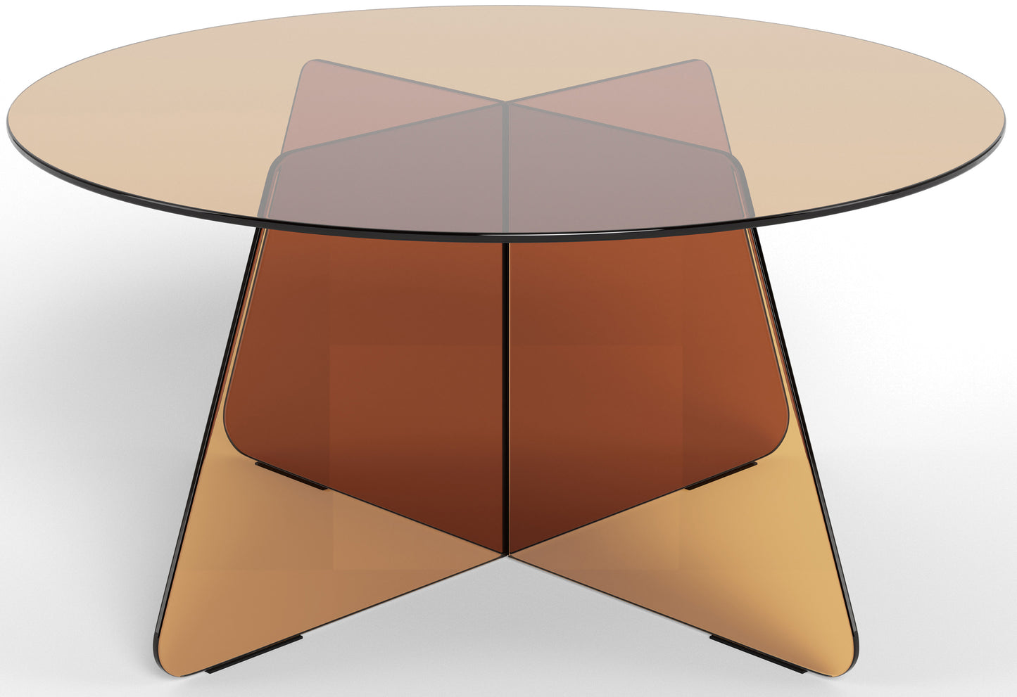 Kafijas galds Samoa 80/80/40 cm brūns - N1 Home