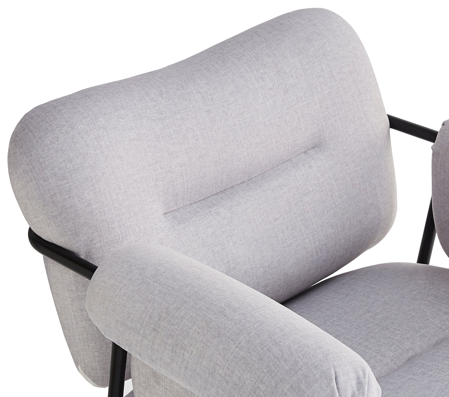 Krēsls Tova 73/78/71 cm gaiši pelēks - N1 Home