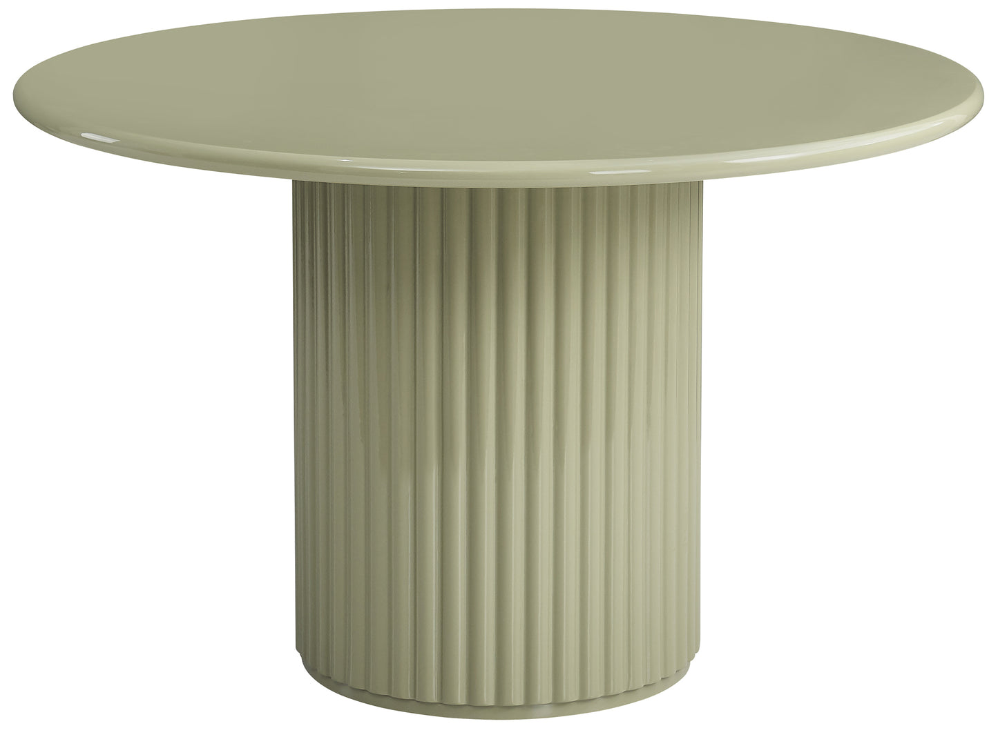 Galds Prino 120/120/76 cm zaļs