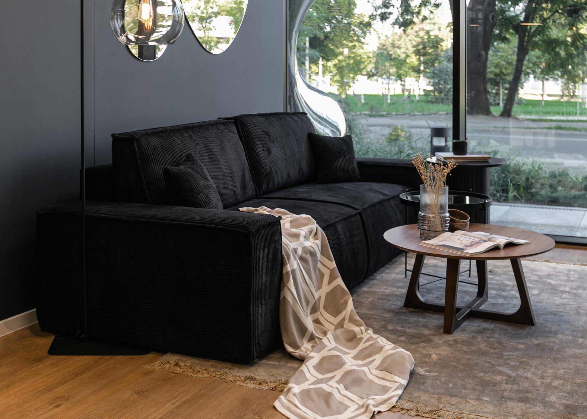 Dīvāns Fireza 275/102/85 cm Poso 135 - N1 Home