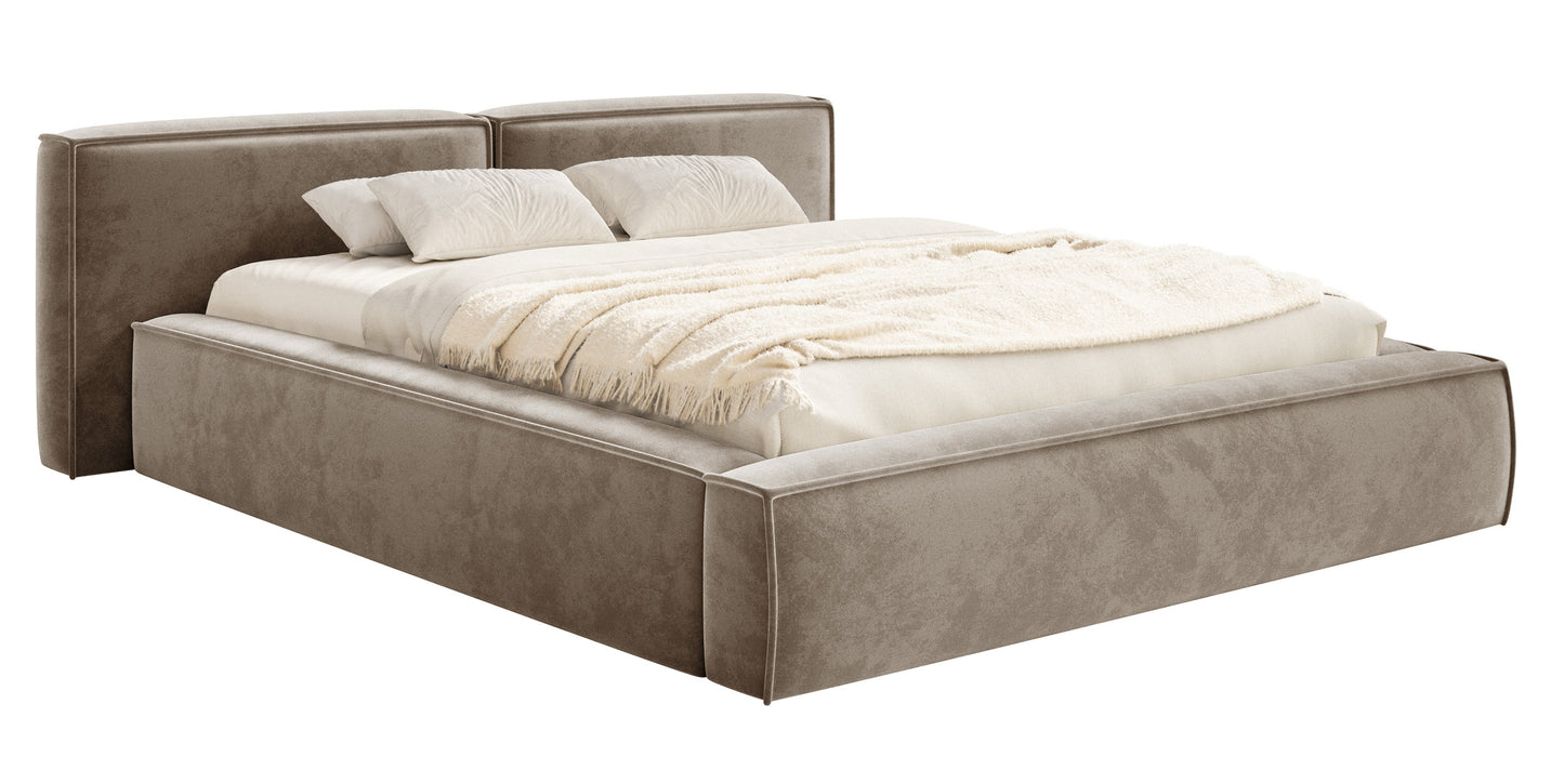 Gulta Tilas low 140/160/180/200x200 cm Bluvel 40 - N1 Home