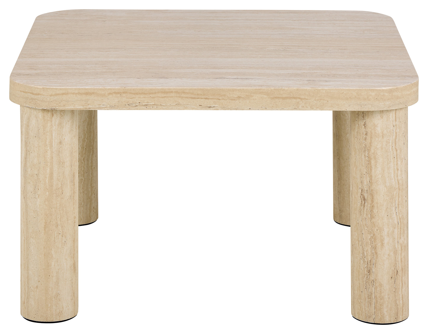 Kafijas galds Soretto 60/60/36 cm Travertīns - N1 Home