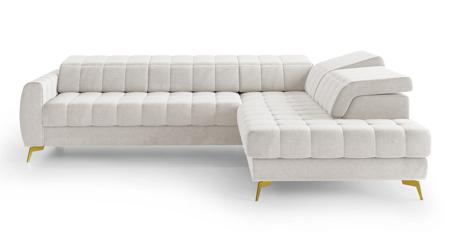 Dīvāns Perso 70/263/208 cm Castel 04 - N1 Home