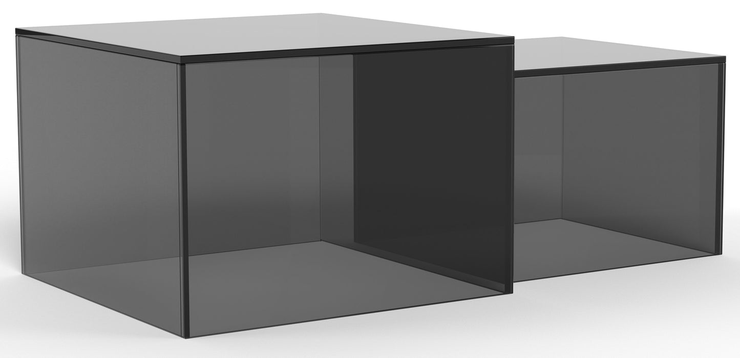 Kafijas galds Glopi 50/50/35 cm pelēks - N1 Home