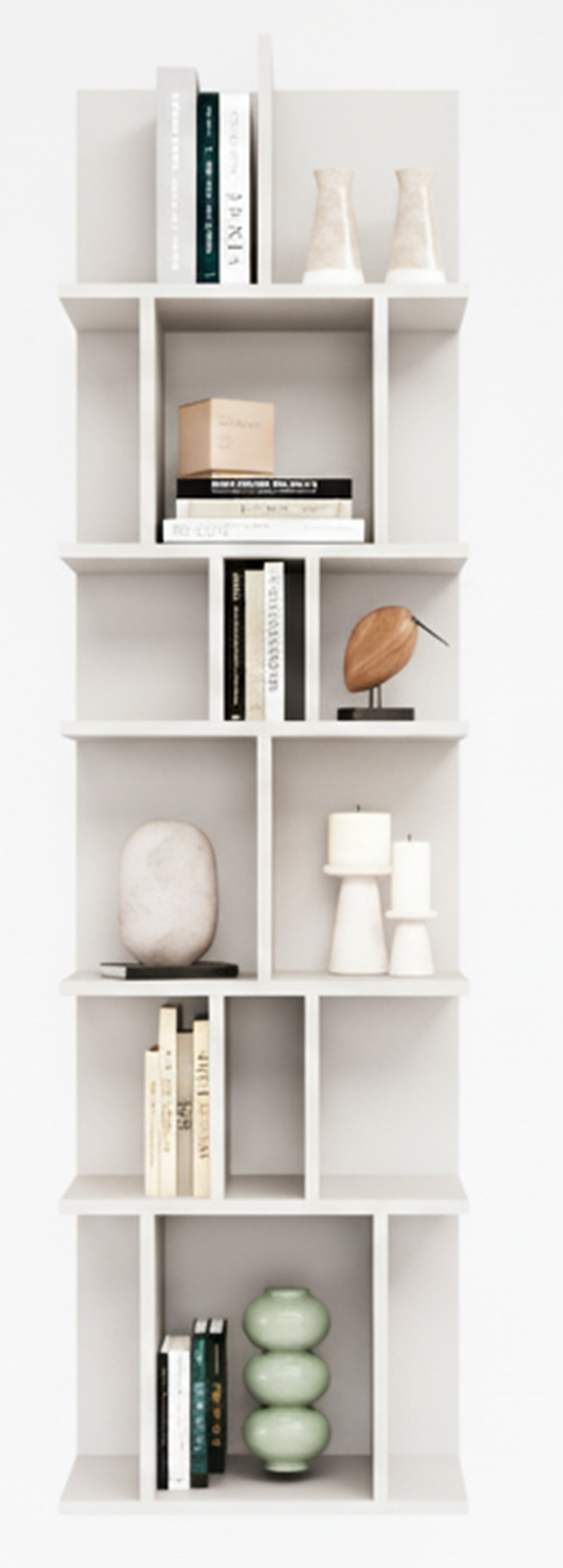 Atvērts plaukts Bommo 50/180/30 cm balts