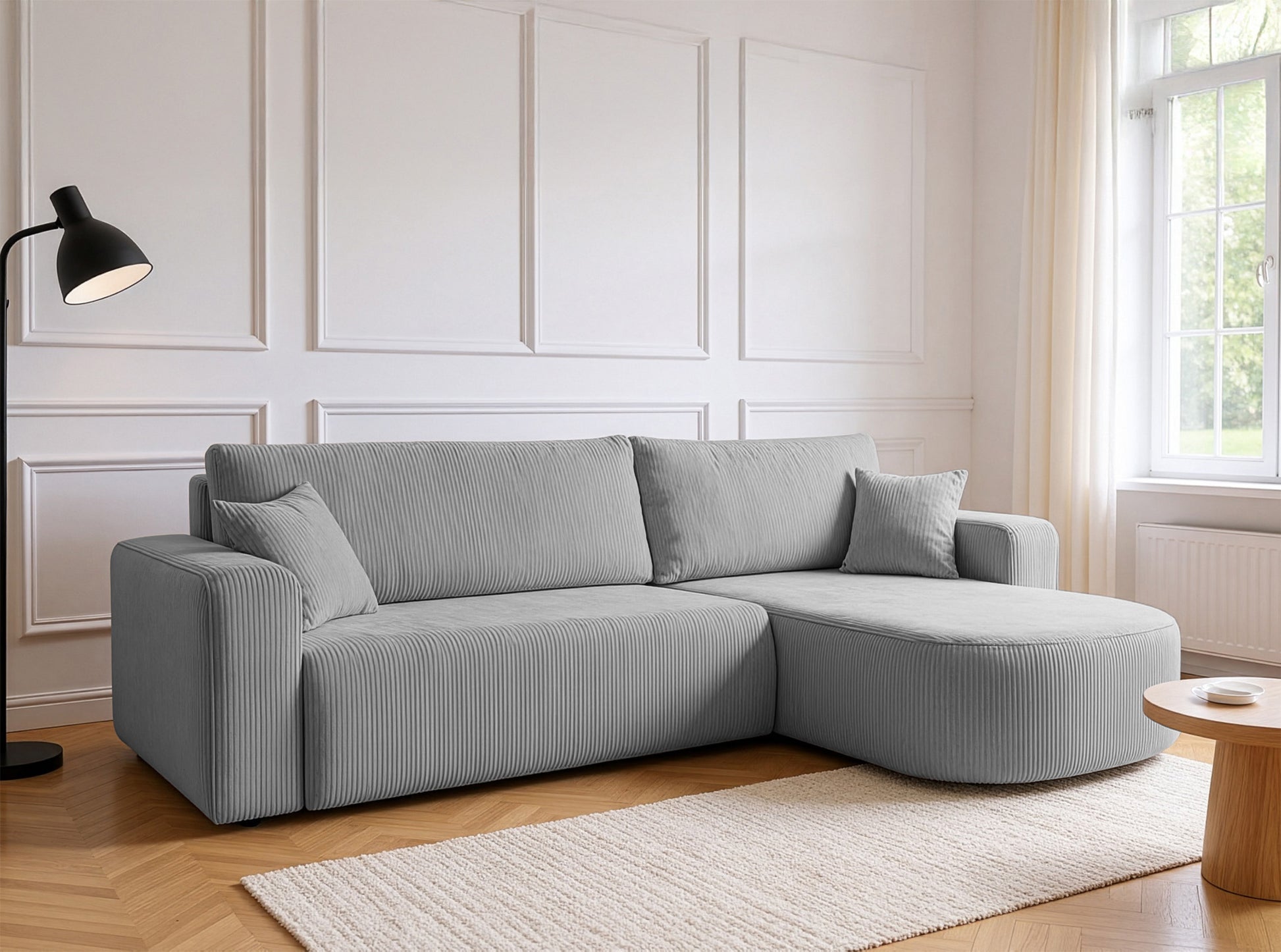 Dīvāns Teos 85/275/170 cm Poso 110 - N1 Home