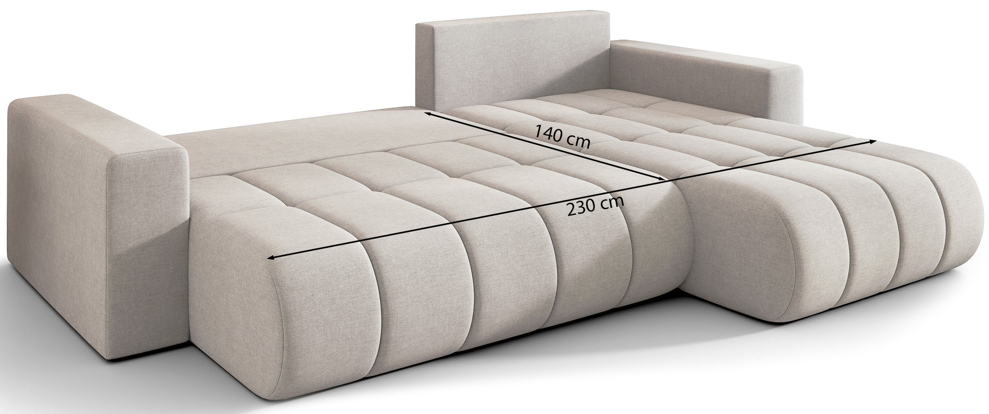 Dīvāns Milods 280/85/185 cm Wind 11 - N1 Home