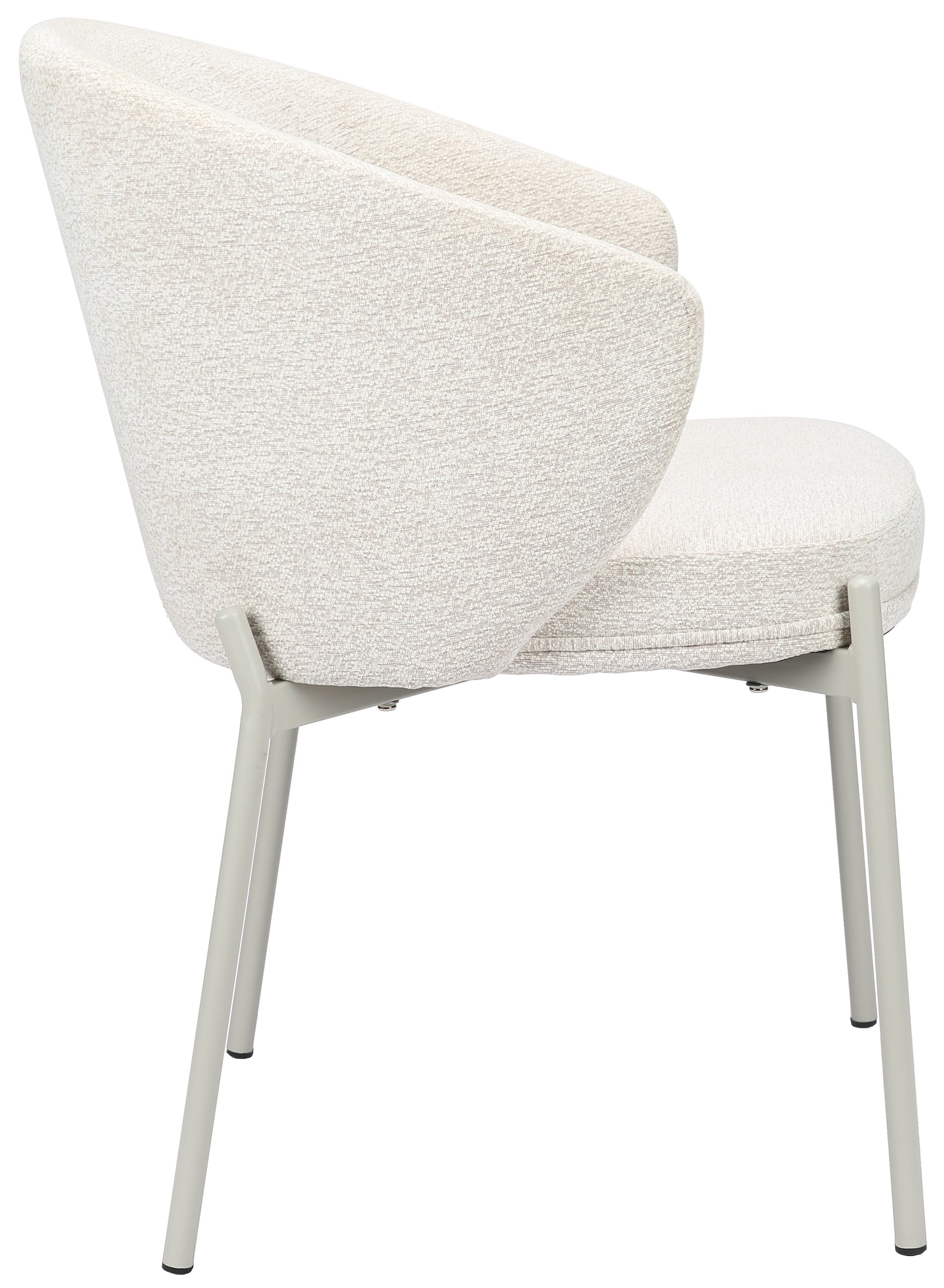 Krēsls Atisy 76.5/56/46 cm gaiši bēšs - N1 Home