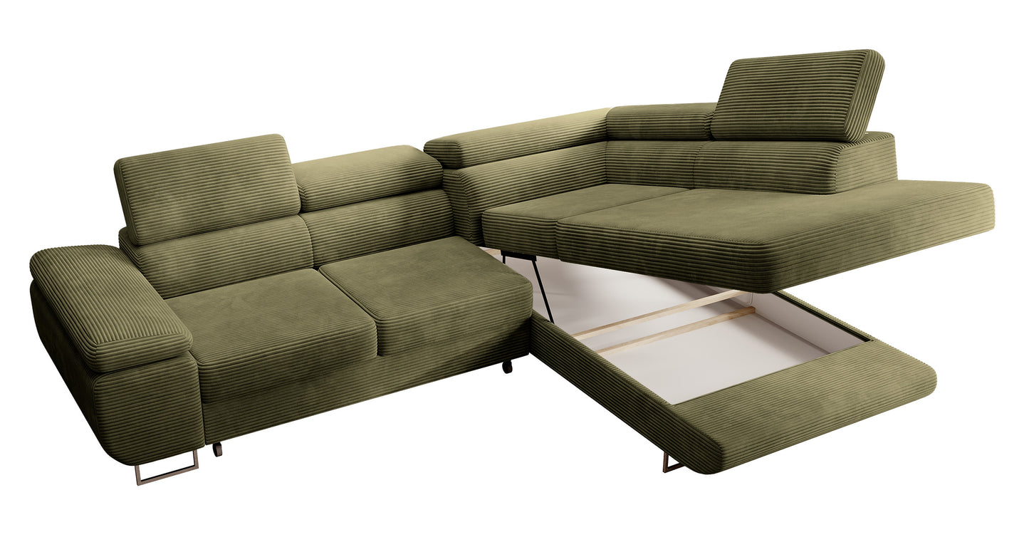 Dīvāns Steva 90/275/203 cm Poso 46 - N1 Home