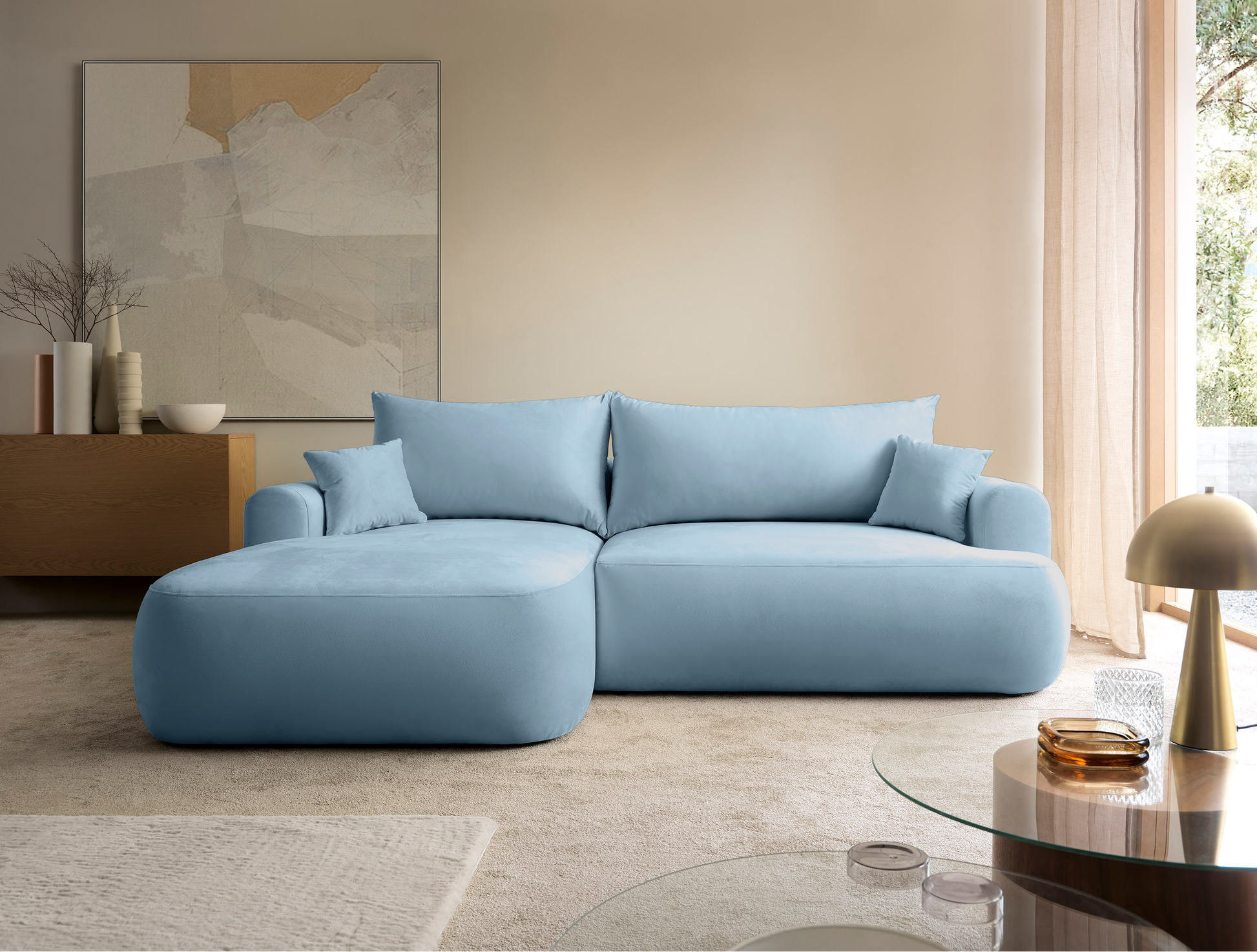 Dīvāns Ovors 260/93/165 cm Piano 11 - N1 Home