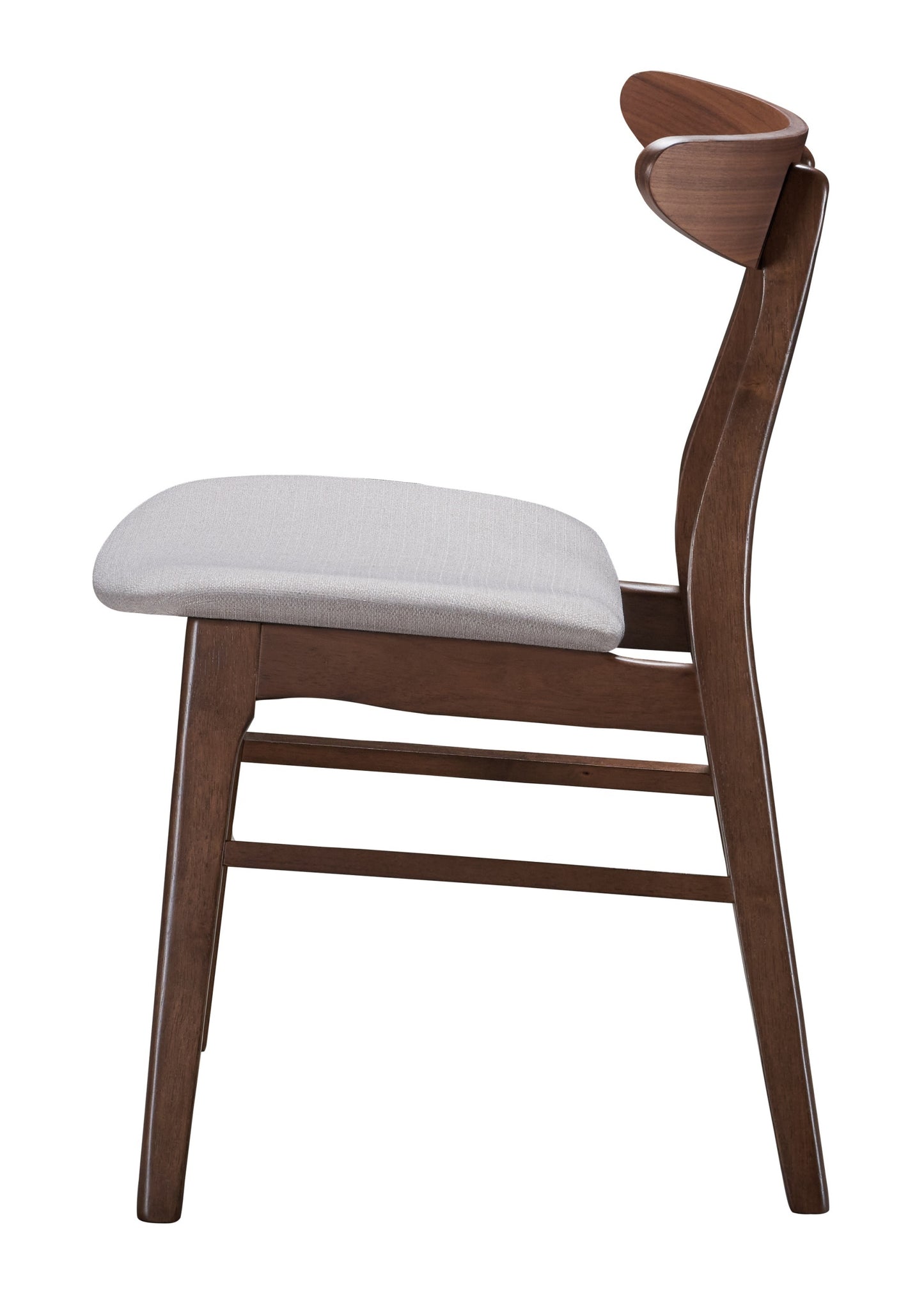 Krēsls Gudli 77/49/52 cm rieksts/bēšs - N1 Home