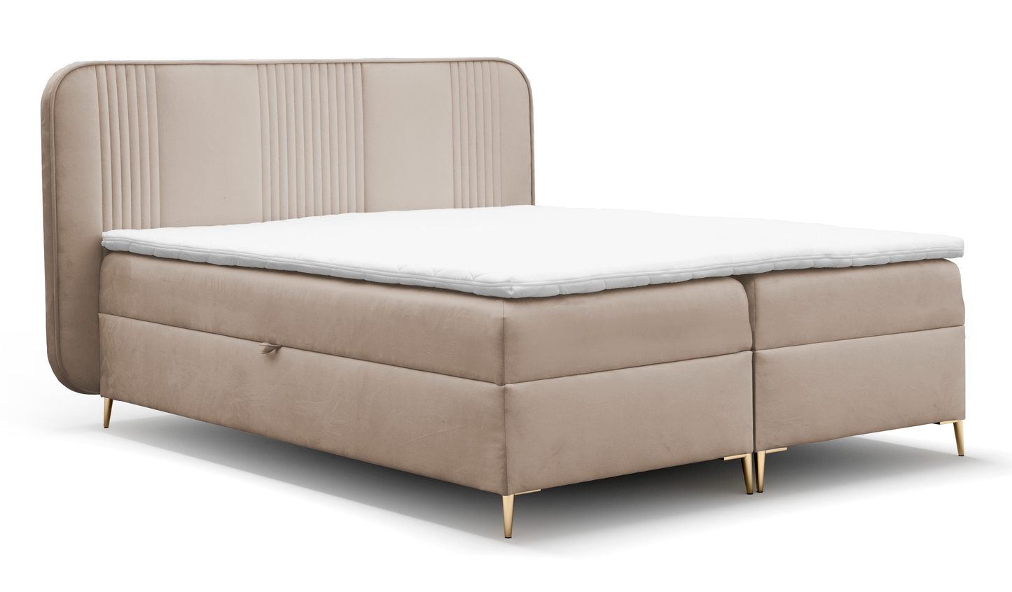 Kontinentālā gulta Clarens 140/160/180x200 cm Magic Velvet 2282 - N1 Home