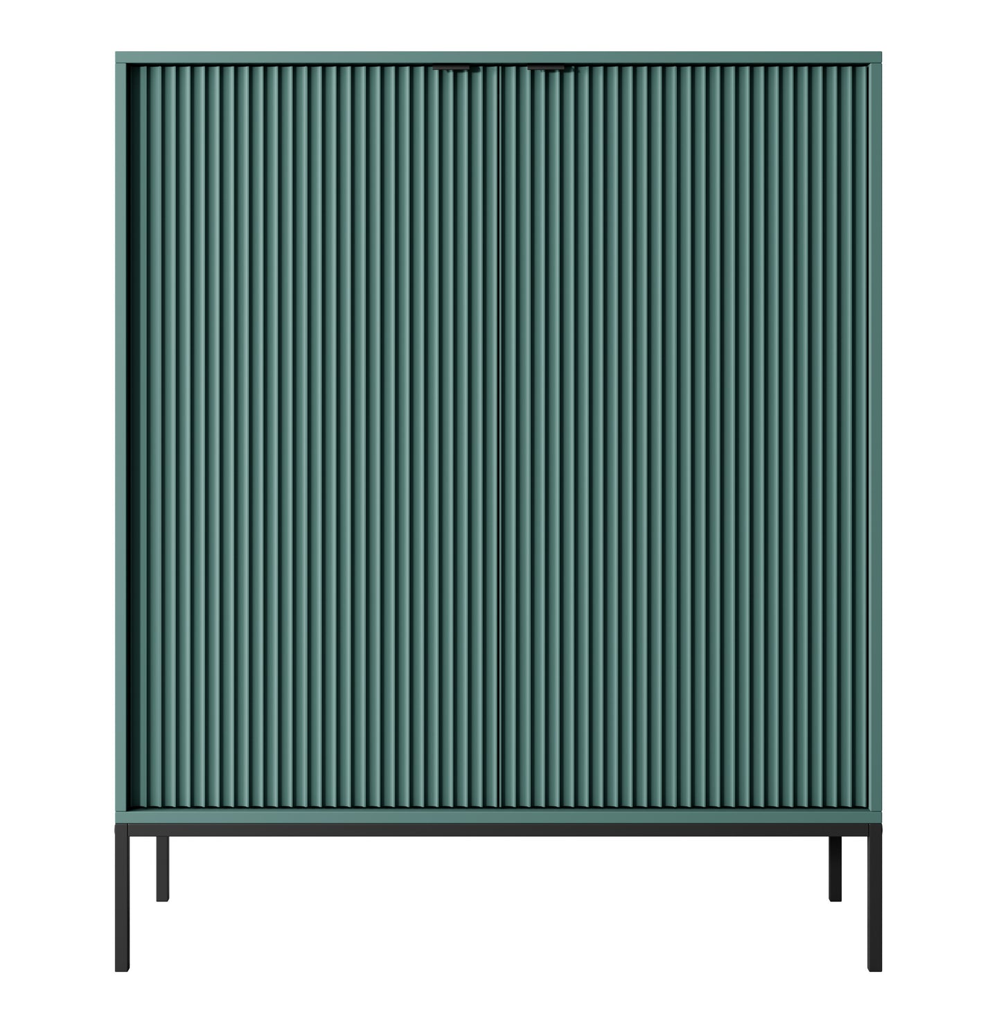 Kumode NV 104/125/39 cm olīves/melns - N1 Home