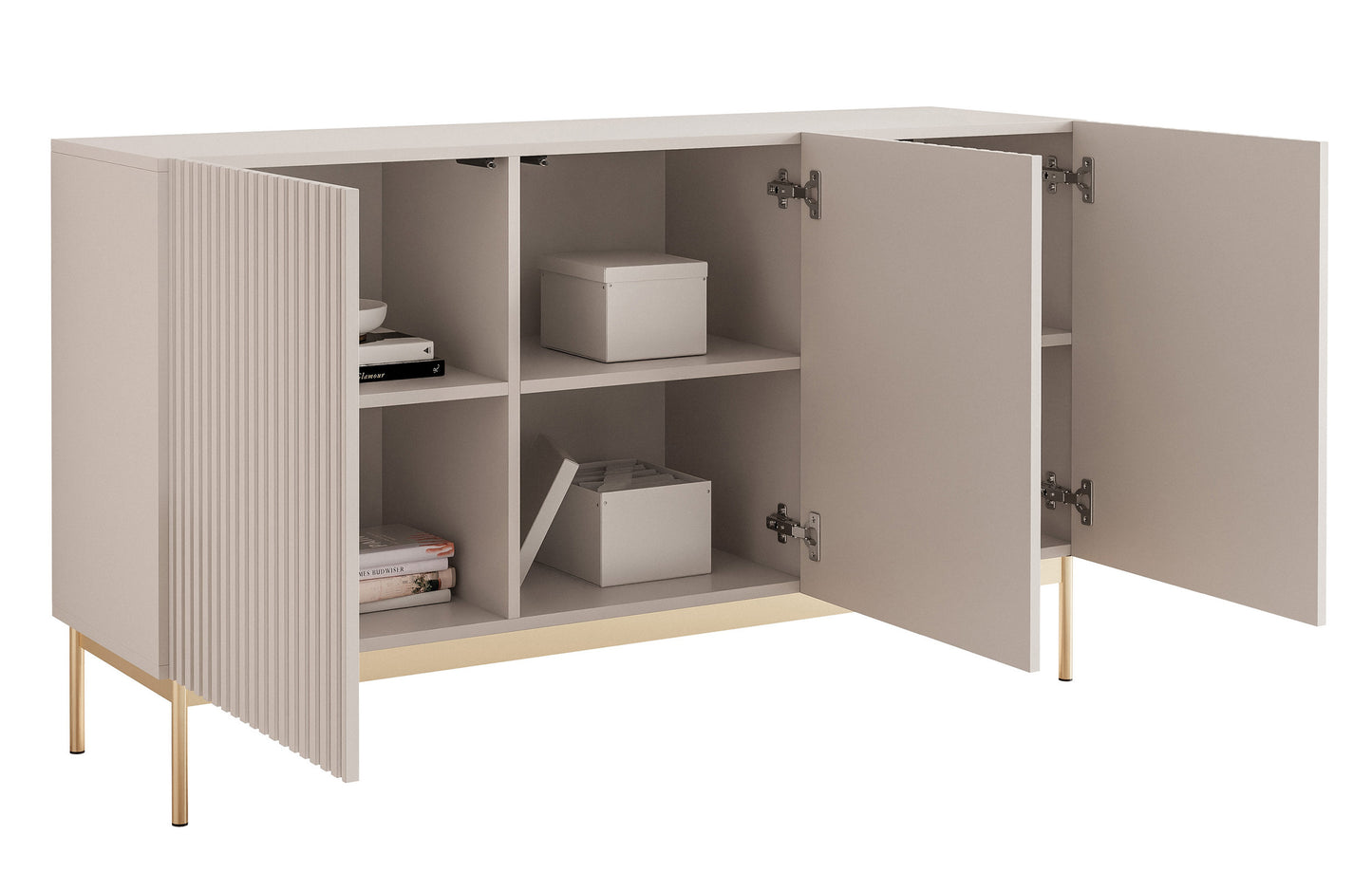 Kumode Linas 138/78/35 cm kašmirs