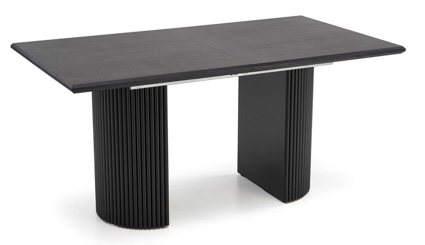 Galds Tavas 76/160-250/90 cm melns - N1 Home