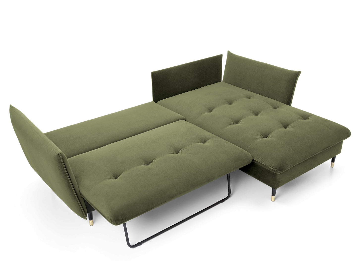 Dīvāns Bazlam 91/258/167 cm Matt Velvet 38 - N1 Home