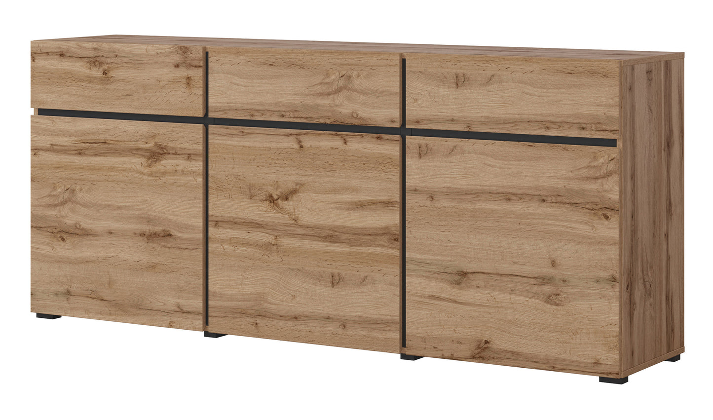 Kumode Kruzat 180/78/40 cm Votan ozols