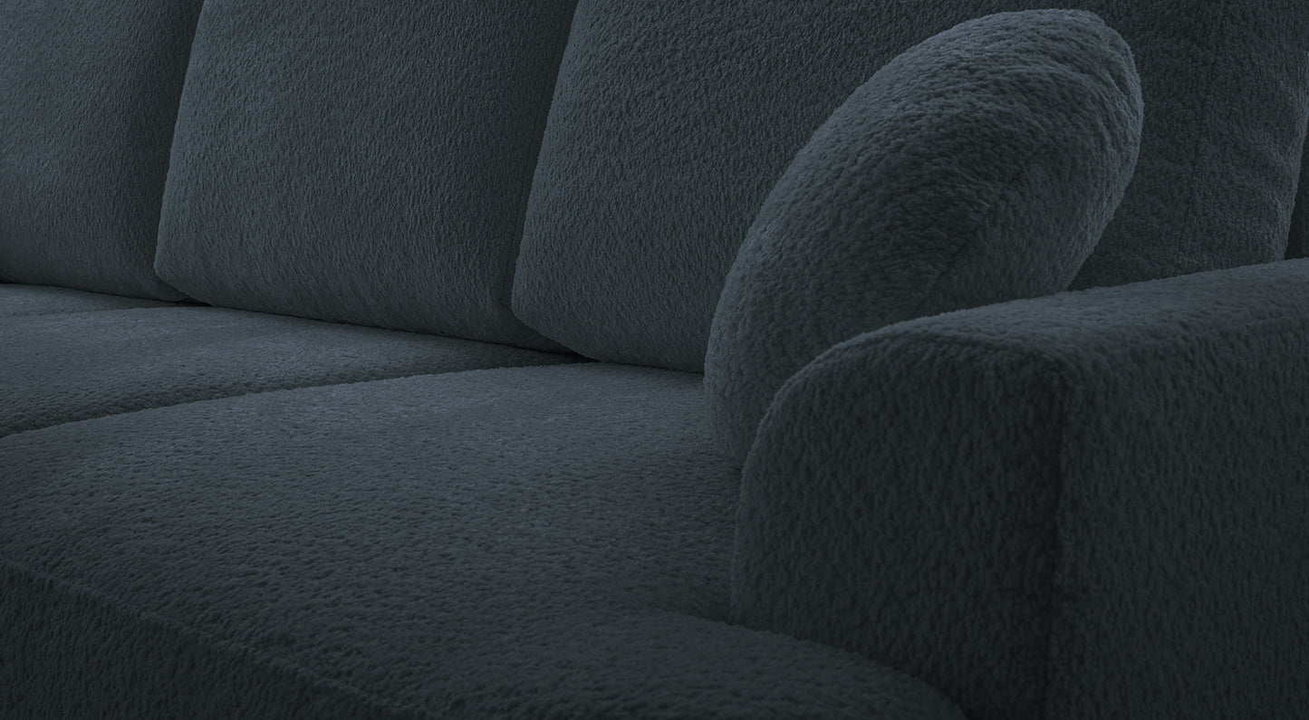 Dīvāns Barlo 94/248/110 cm Coral 80 - N1 Home