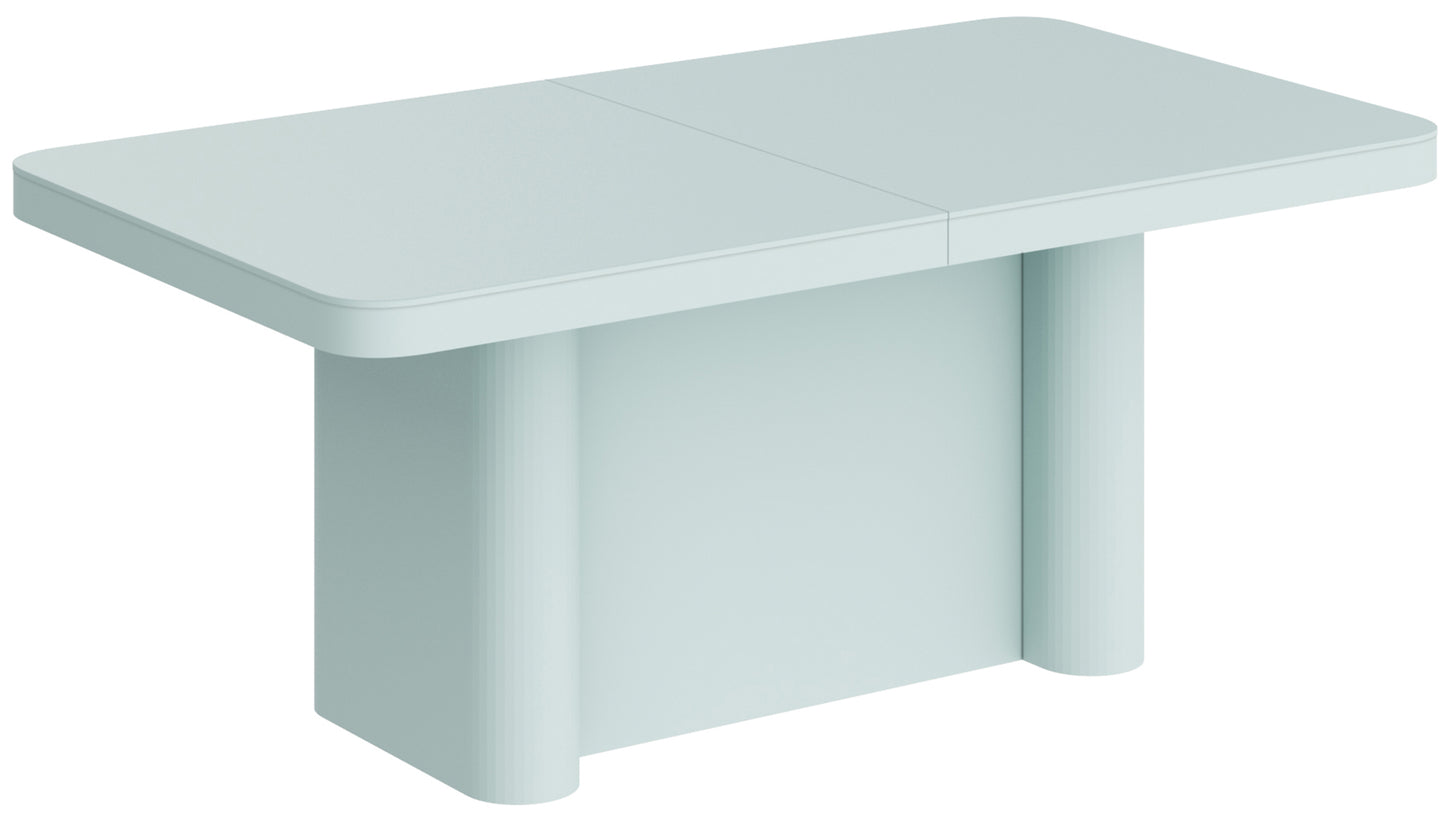 Galds Porto 160-412/100/75 cm piparmētra - N1 Home