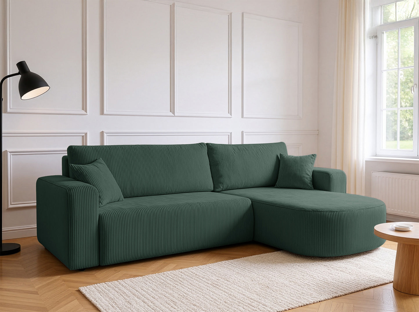 Dīvāns Teos 85/275/170 cm Poso 14 - N1 Home