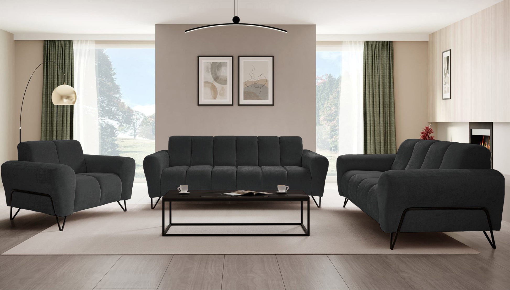 Krēsls Volio 45/83/100/98 cm Storm 99 - N1 Home