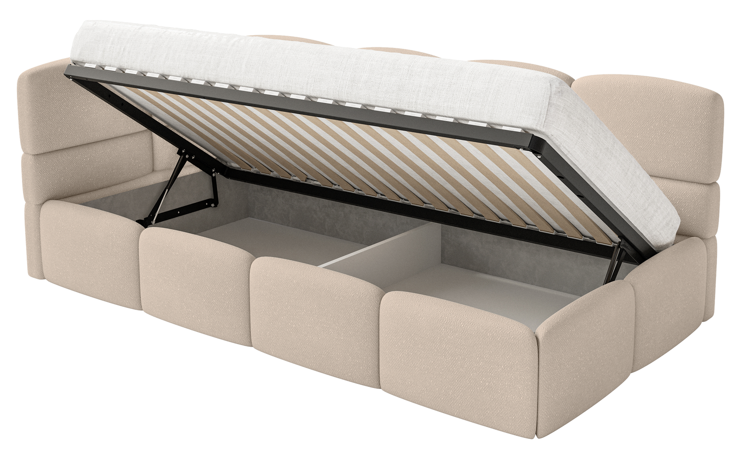 Gulta ar matraci Clod 220/88/110 cm Melody 13 - N1 Home