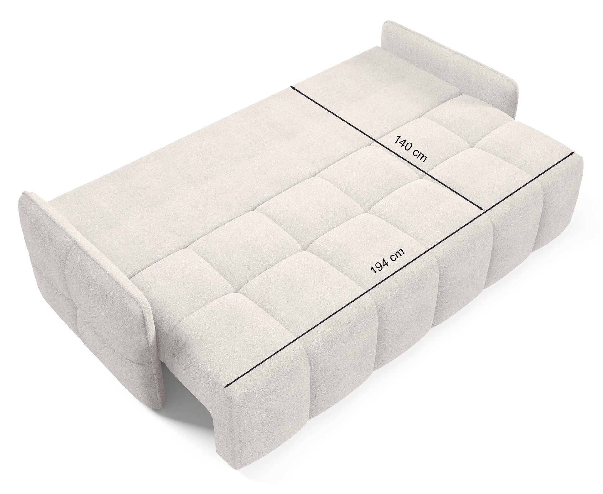 Dīvāns Bambo 212/90/95 cm Abriamo 3 - N1 Home