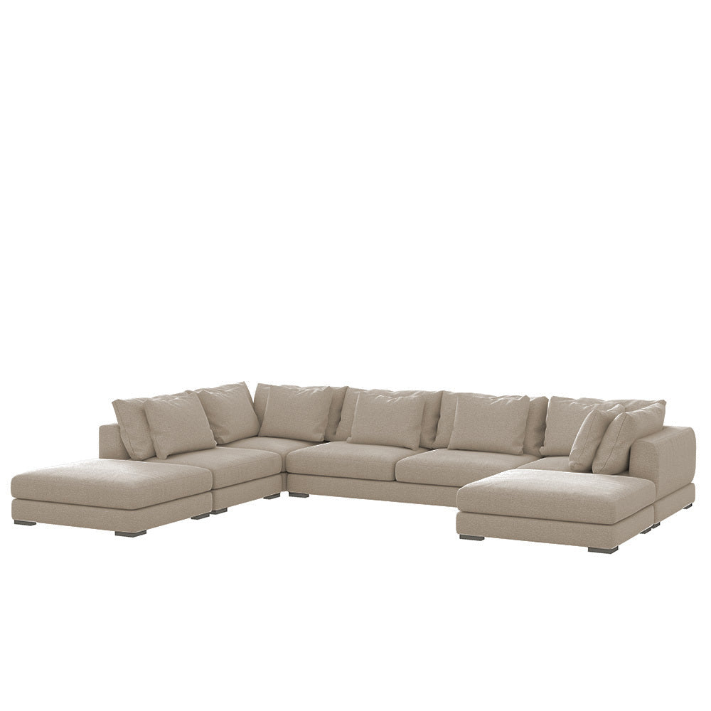 Dīvāna Milia U 87/429/307 cm Storm 09 - N1 Home