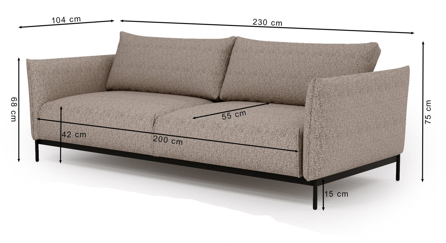 Dīvāns Solia 230/104/75 cm Impress me 21 - N1 Home