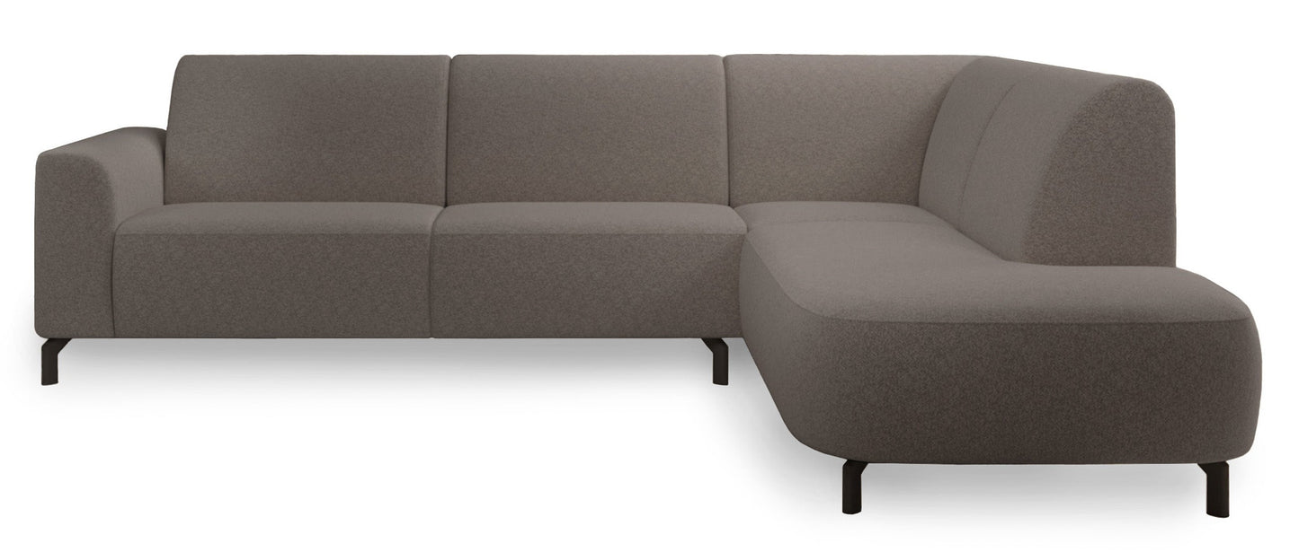 Dīvāns Luna 277/88/218 cm Raven 30 - N1 Home