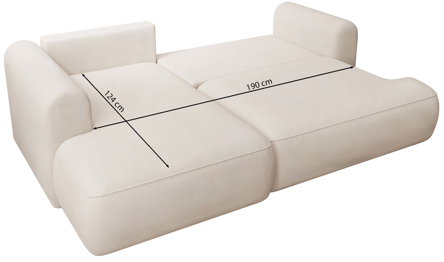 Dīvāns Ovors mini 238/93/156 cm Storm 54 - N1 Home