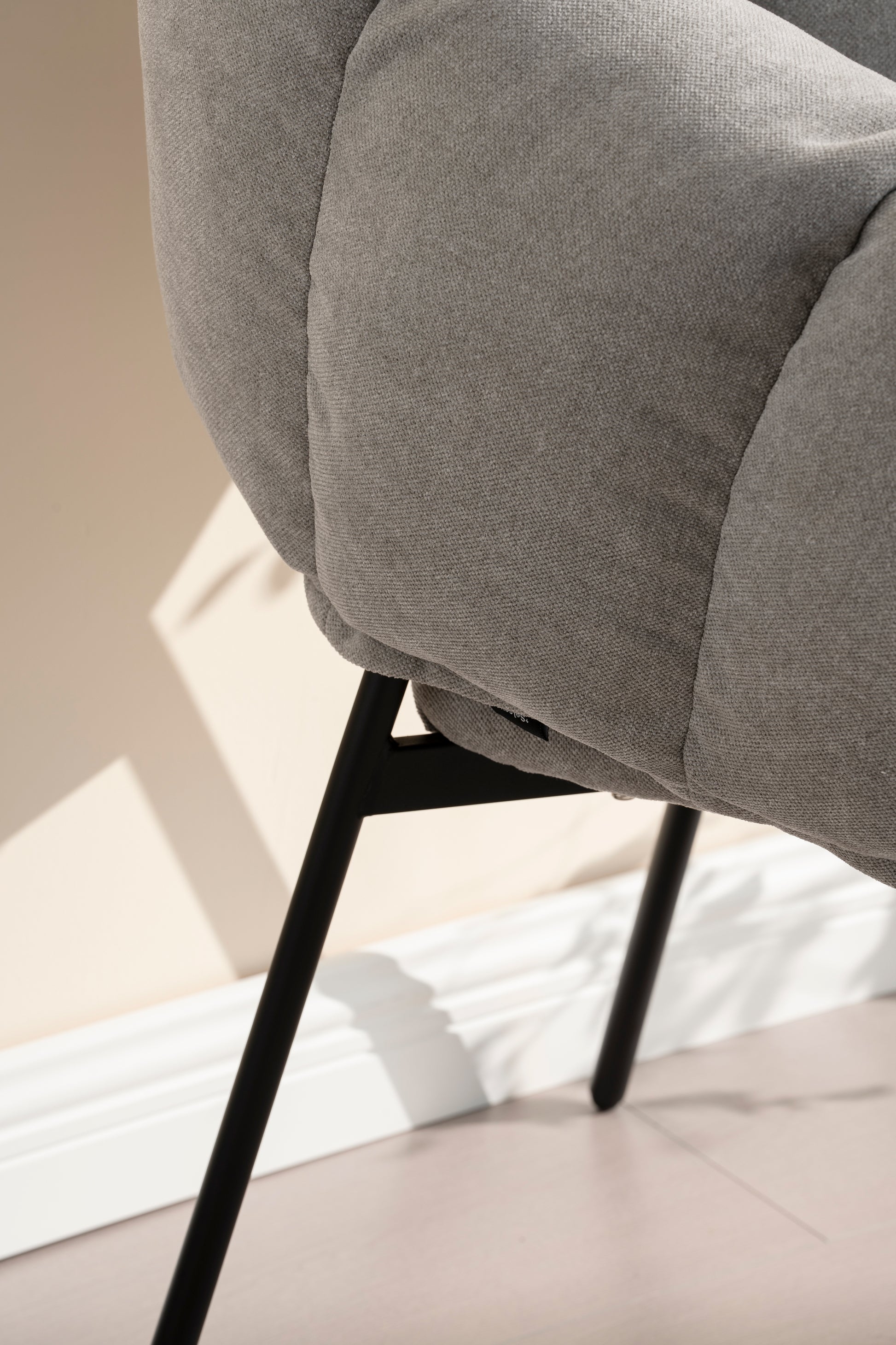 Krēsls Convi 80/70/60 cm gaiši pelēks - N1 Home