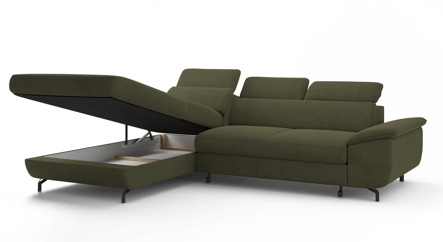 Dīvāns Lamigo L 80/268/203 cm Castel 39