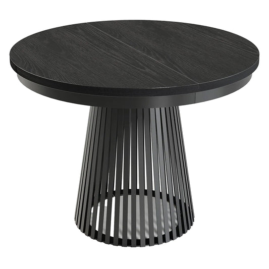 Galds Garid 76/100-180/100 cm melns - N1 Home