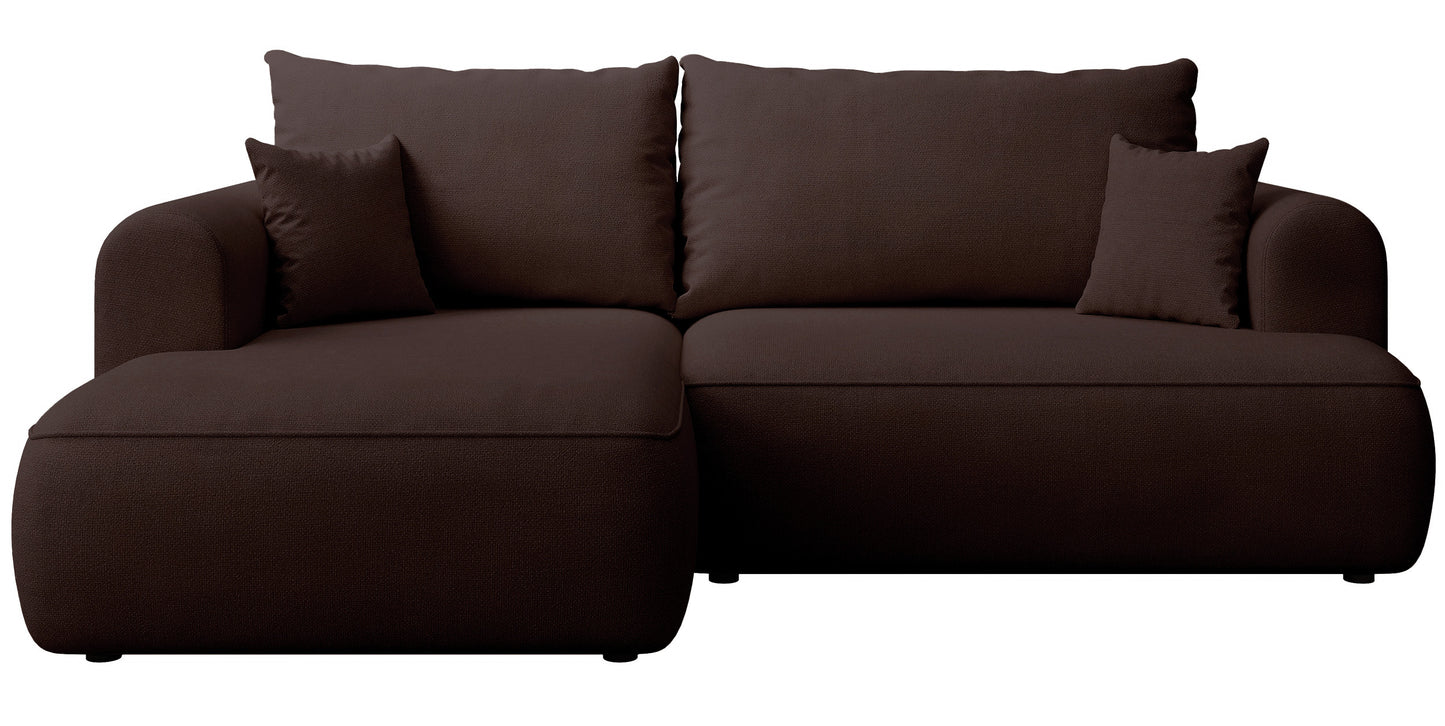 Dīvāns Ovors mini 239/93/156 cm Storm 28 - N1 Home