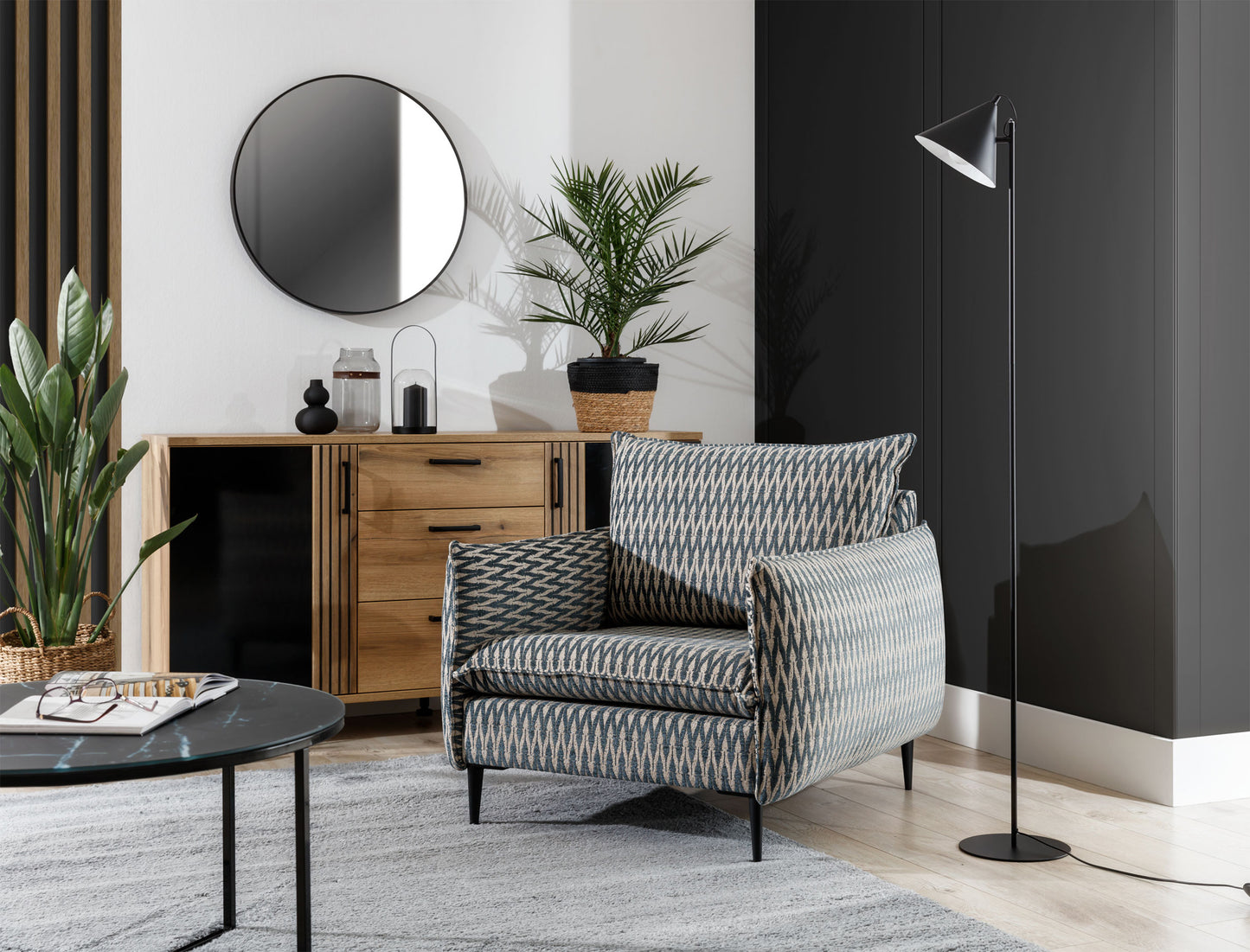 Krēsls Cambiro 83/95/95 cm Fiore 01