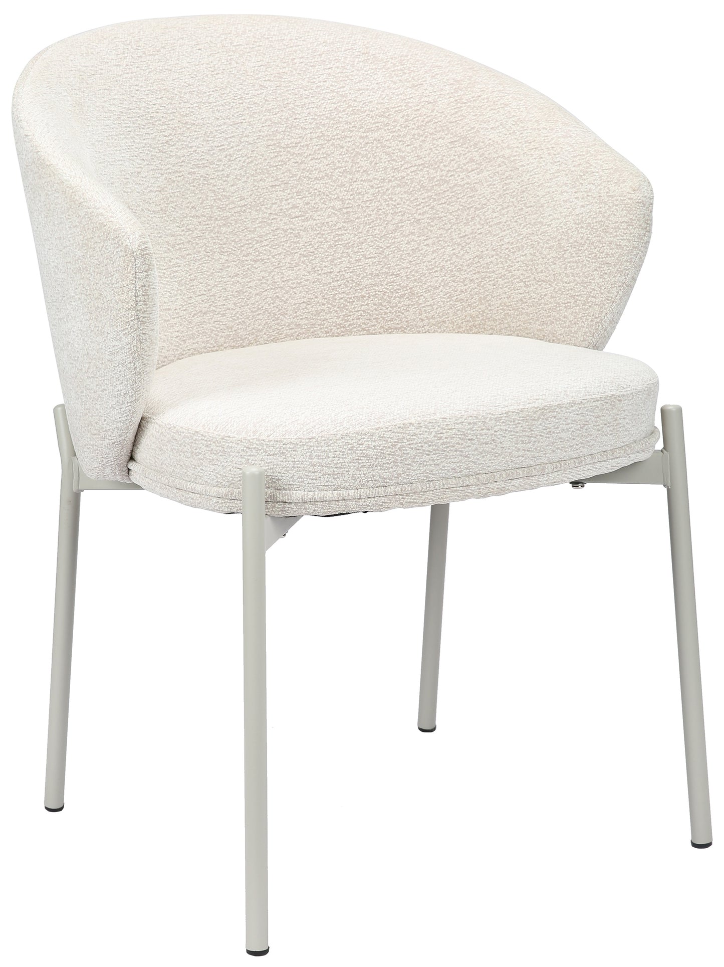 Krēsls Atisy 76.5/56/46 cm gaiši bēšs - N1 Home