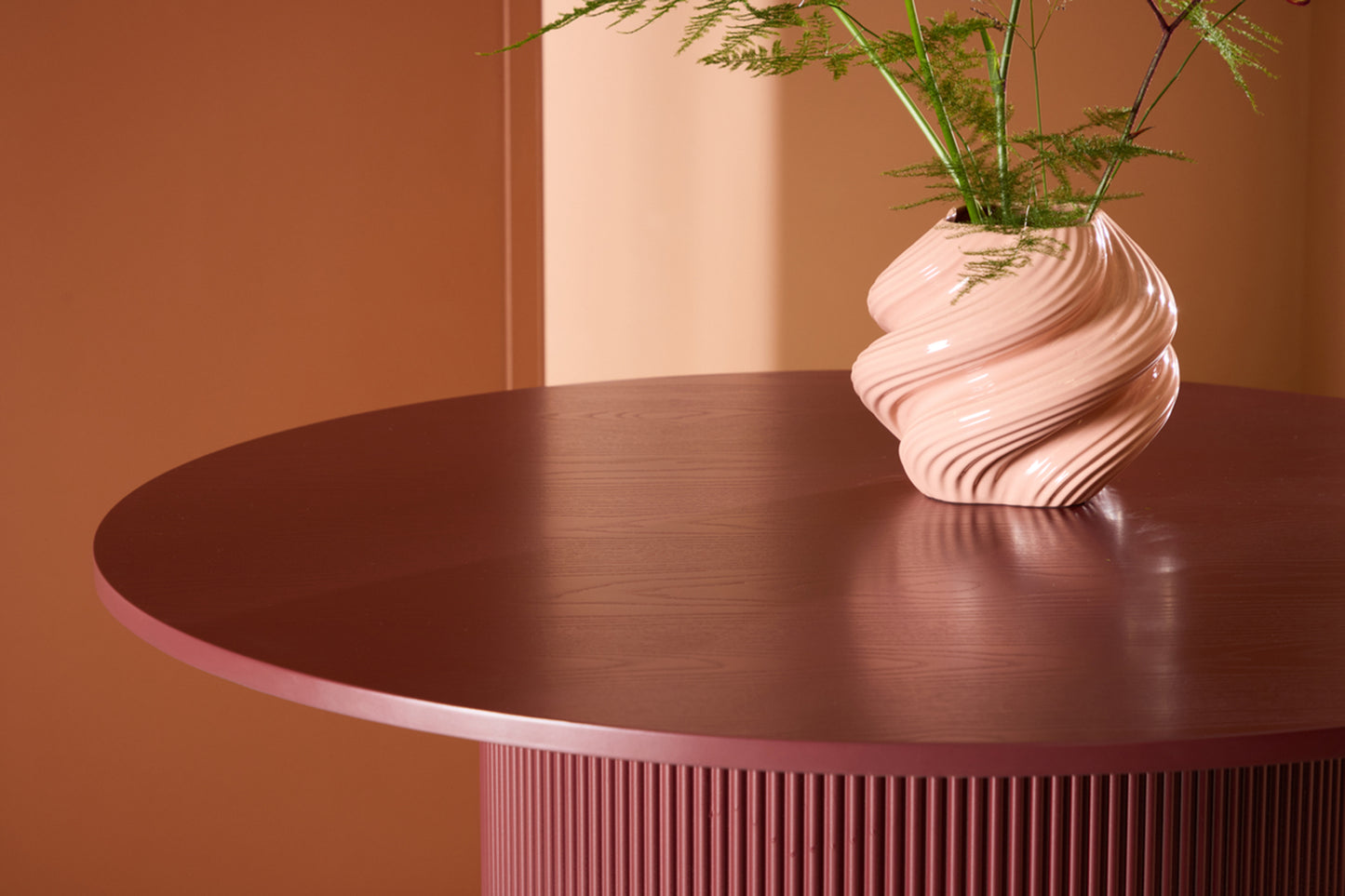 Galds Lenors 110/110/75 cm bordo