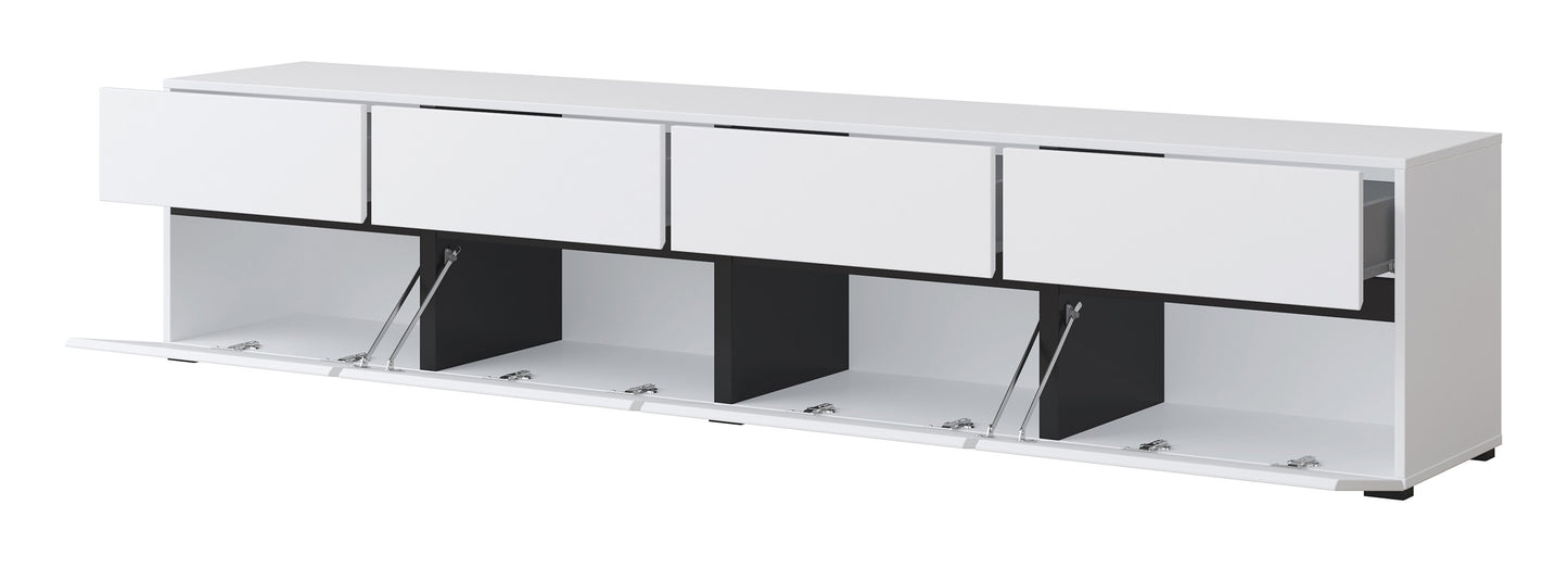 Kumode Kruzat 48/224/40 cm balts