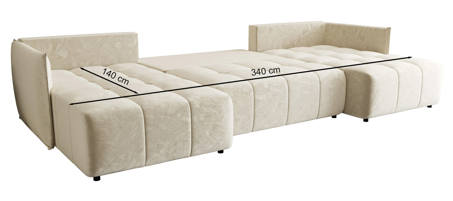 Dīvāns Belviu 349/85/175 cm Monolith 37 - N1 Home