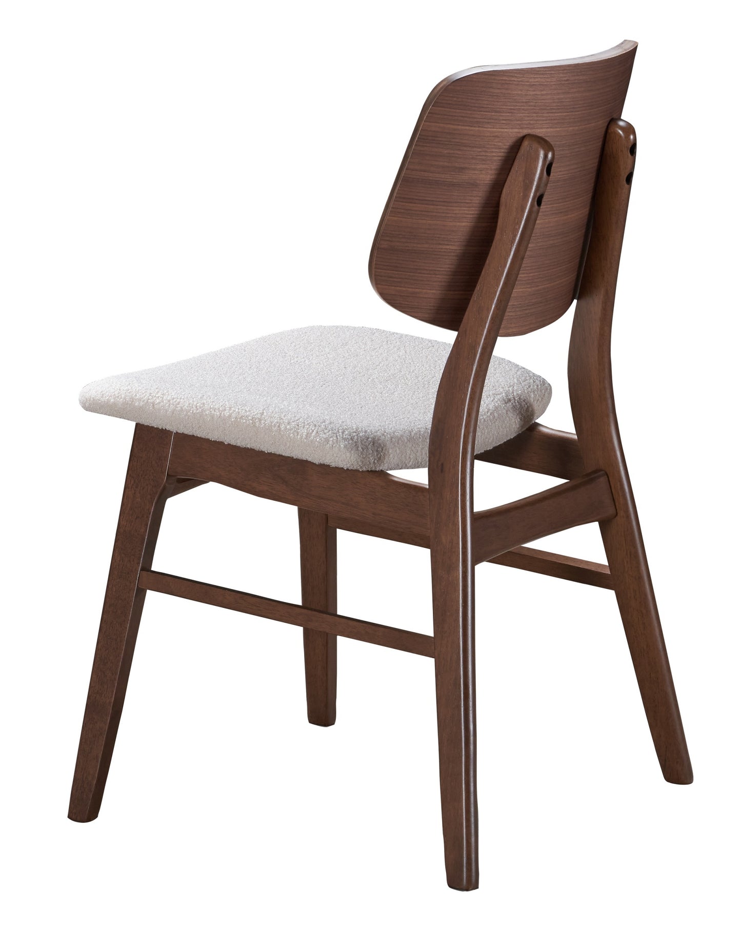 Krēsls Diata 81/47/53 cm rieksts/krēms - N1 Home