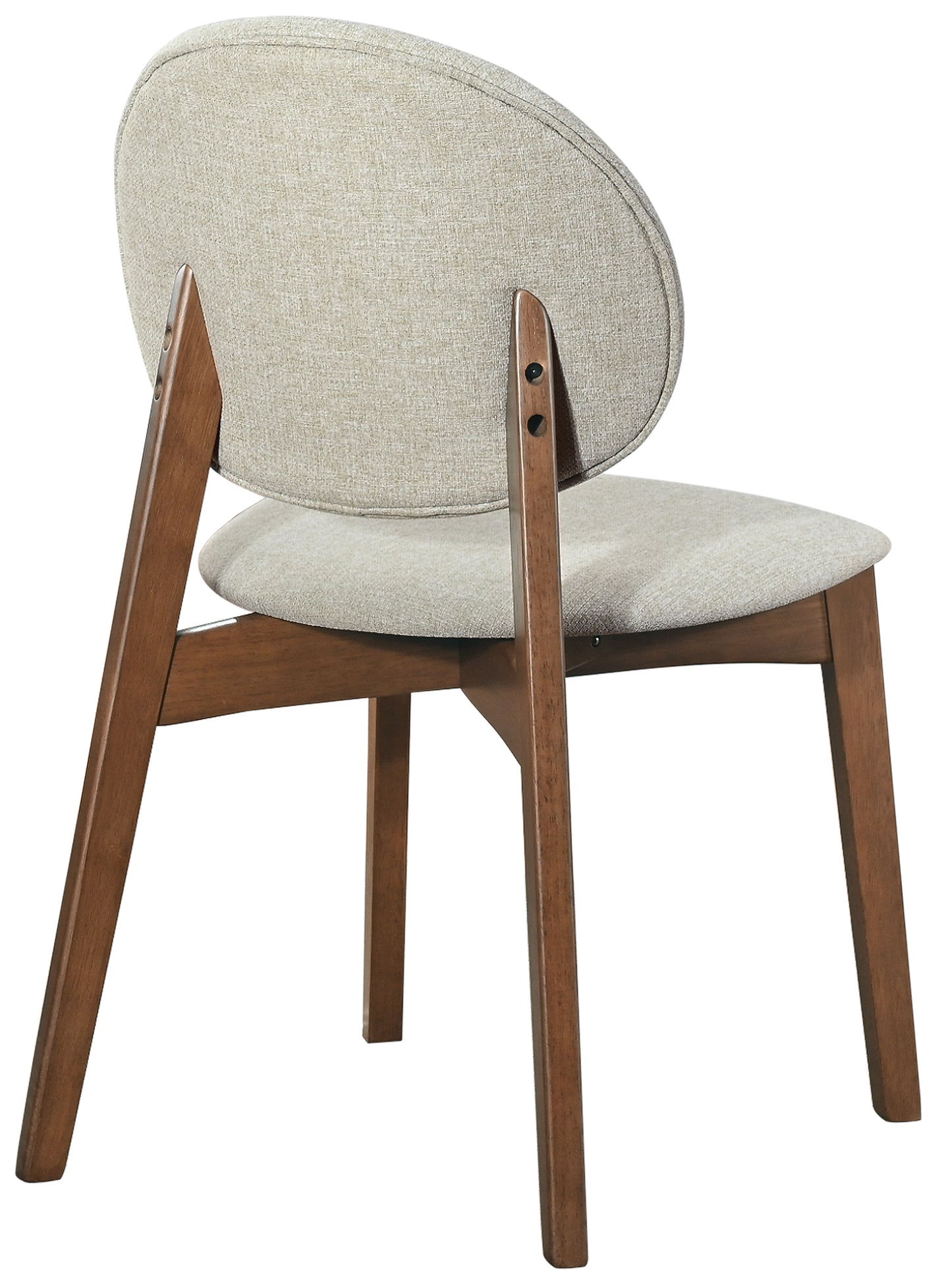 Krēsls Stens 83/47/58 cm rieksts/bēšs - N1 Home